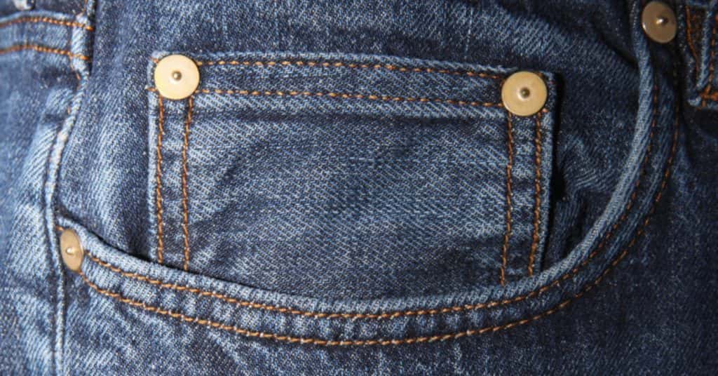 Random Jean Buttons