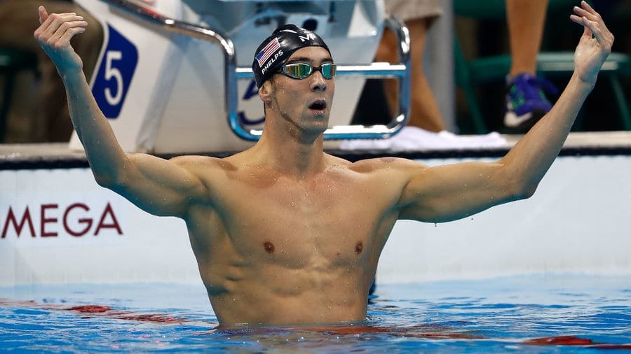 Michael Phelps – 6’4″