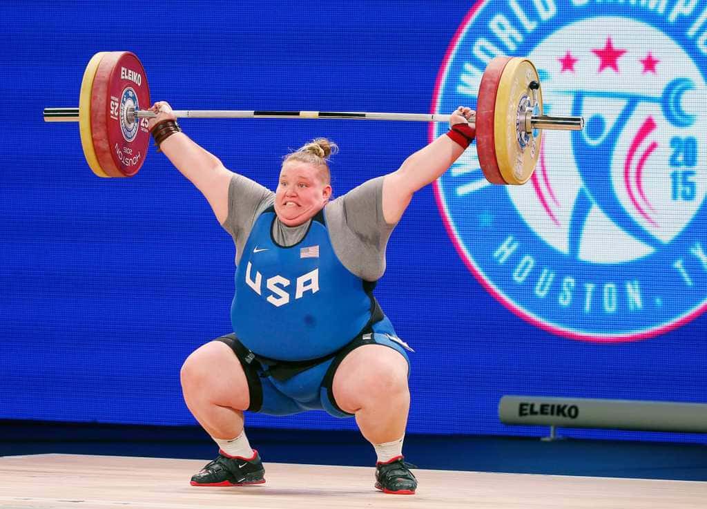 Holley Mangold – 415 lbs
