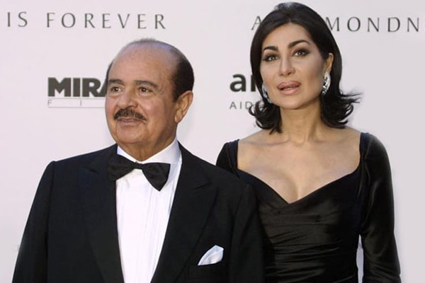 Adnan Khashoggi & Soraya Khashoggi – $874 million