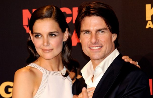 Tom Cruise and Katie Holmes 