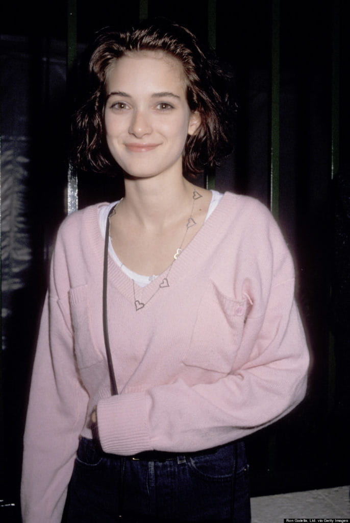 Then: Winona Ryder