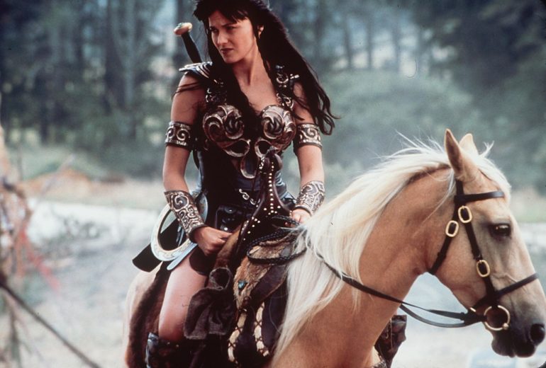 Then: Lucy Lawless