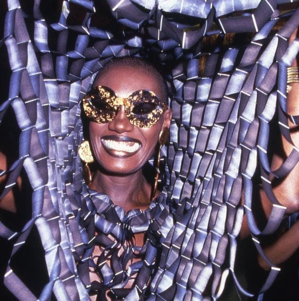 Grace Jones And Her Elaborate Outfits