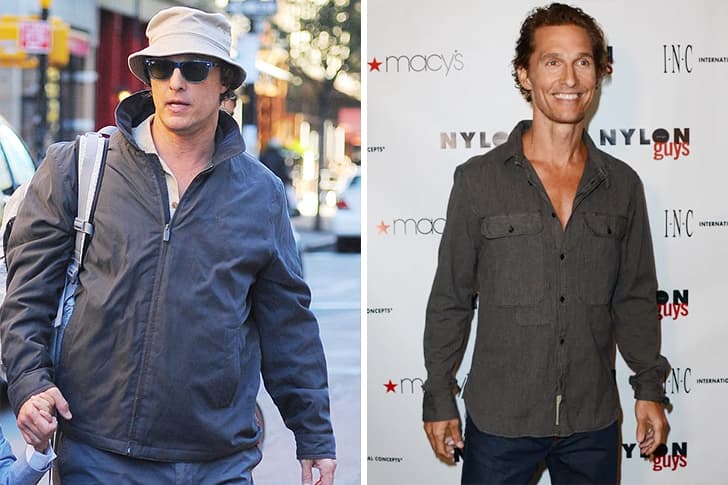 MATTHEW MCCONAUGHEY – 42 LBS: A LITTLE MEAT AND LOTS OF GREENS