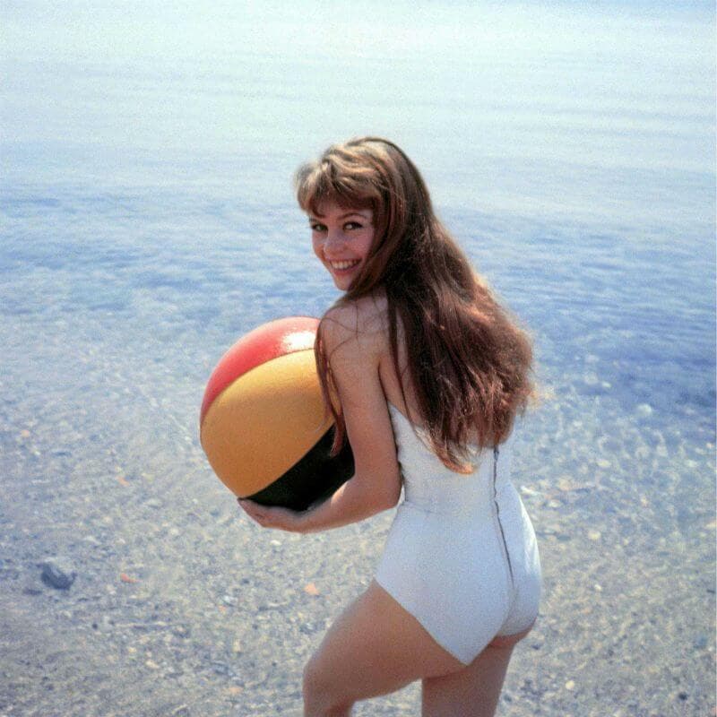 Beach Time for Brigitte Bardot