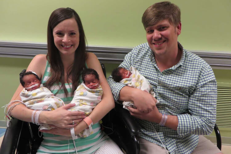 Couple Welcome Triplets But Doctor Was Puzzled About The Appearance Of The Babies